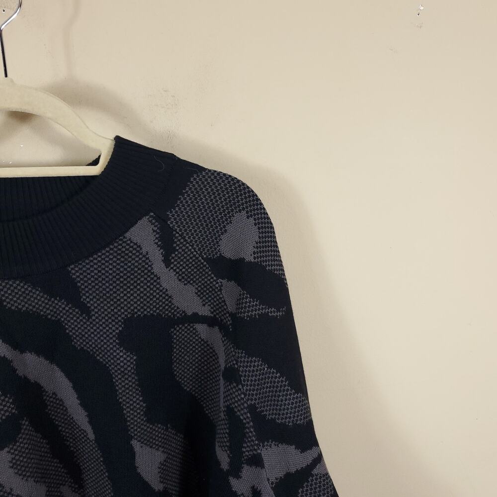 Athleta Jacquard Crew Sweater Women's Size L - Picture 2 of 11